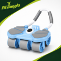 6 Wheel Automatic Rebound Ab Roller with Elbow Support | Core & Full Body Workout Wheel